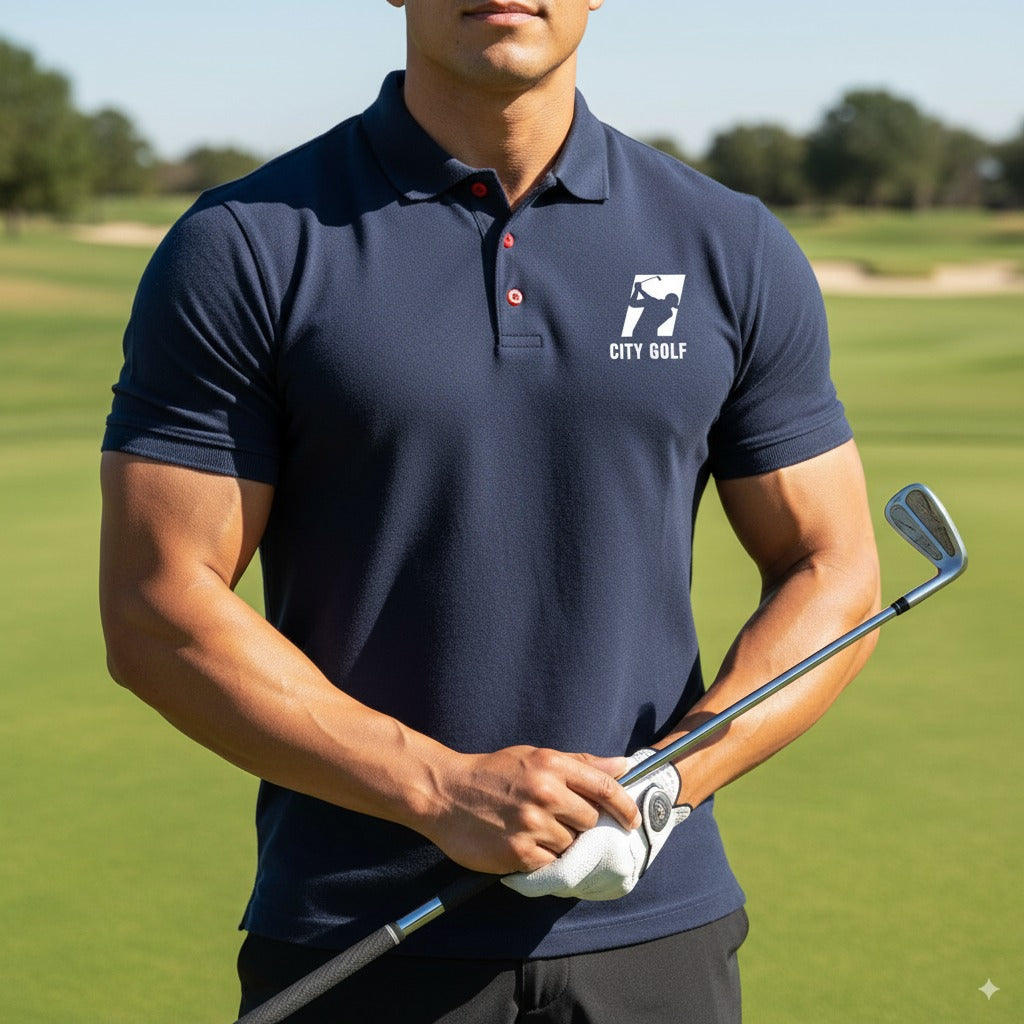 Dri-Fit Shirt Navy Blue - City Golf