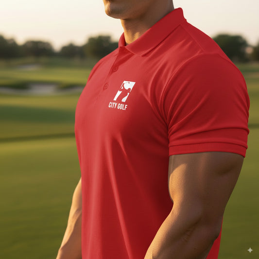 Dri-Fit Shirt Red - City Golf