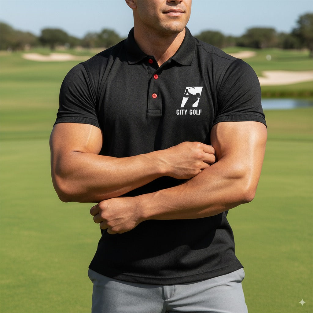 Dri-Fit Shirt Black - City Golf
