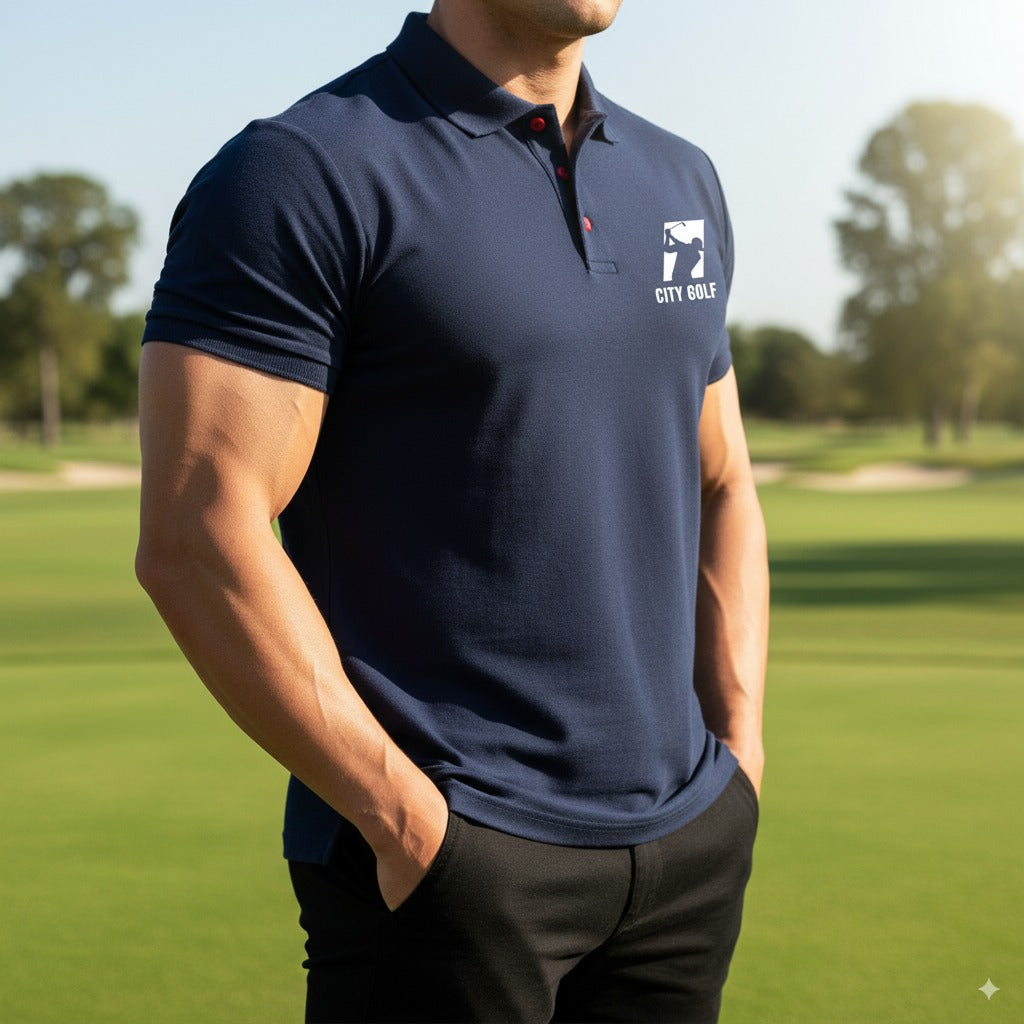 Dri-Fit Shirt Navy Blue - City Golf