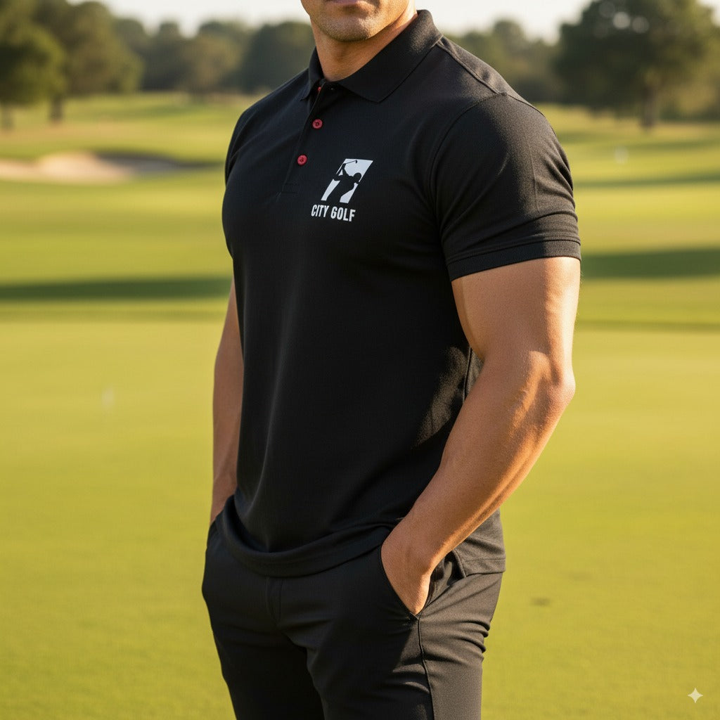 Dri-Fit Shirt Black - City Golf