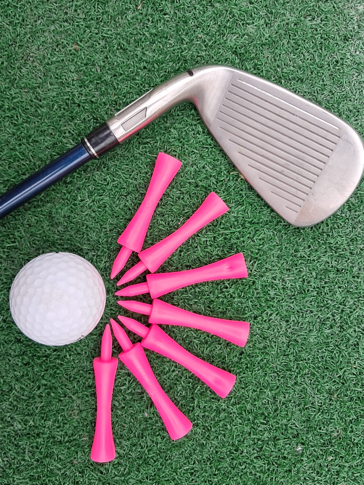Premium Plastic Golf Tees(66mm) Pack of 24 - City Golf