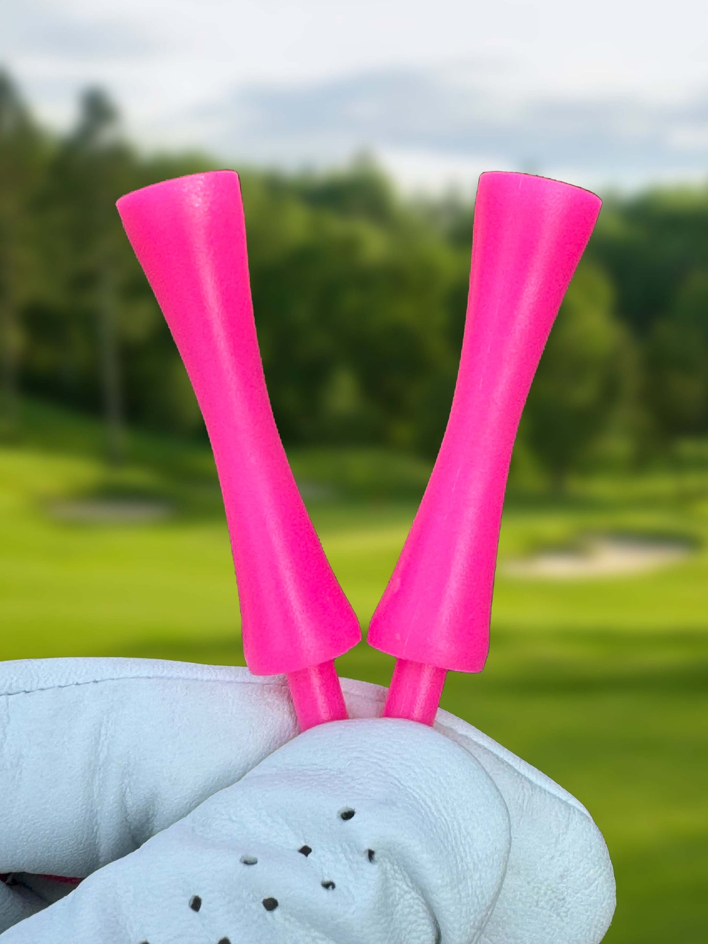 Premium Plastic Golf Tees(66mm) Pack of 24 - City Golf
