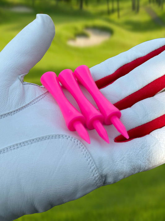 Premium Plastic Golf Tees(66mm) Pack of 24 - City Golf