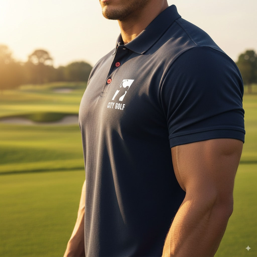 Dri-Fit Shirt Navy Blue - City Golf
