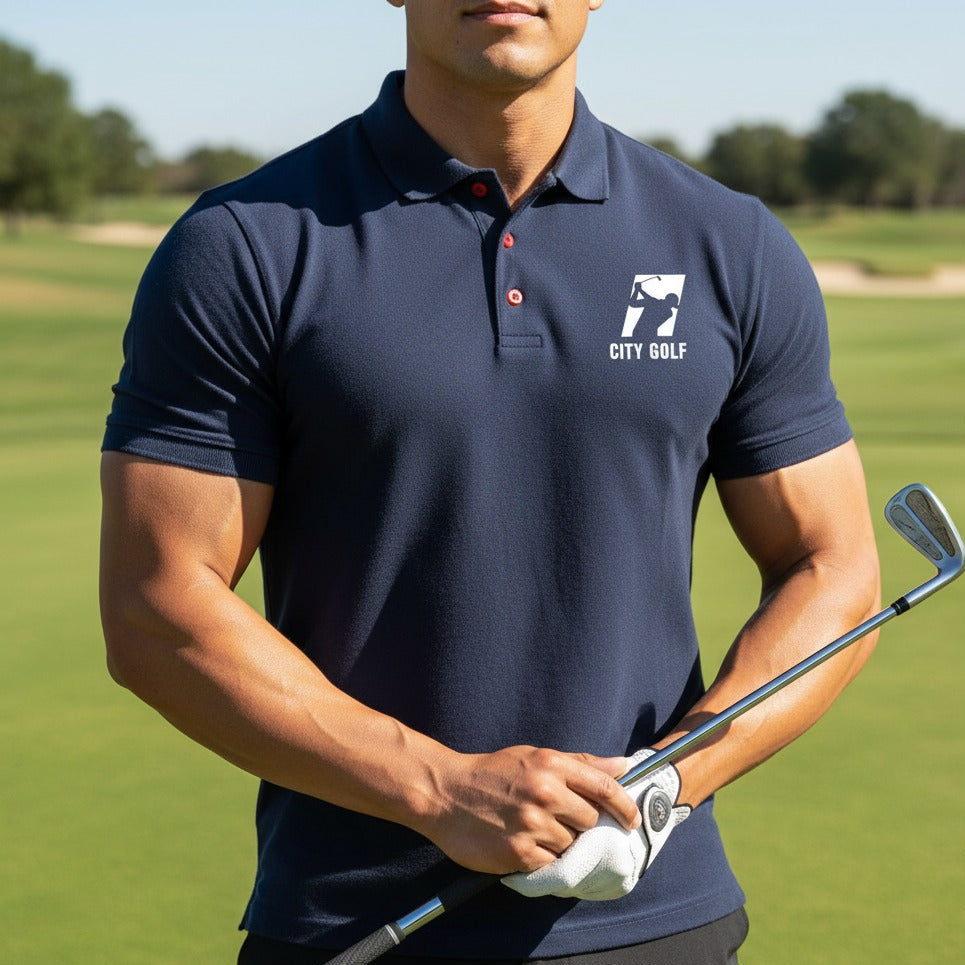 Dri-Fit Shirt Navy Blue - City Golf