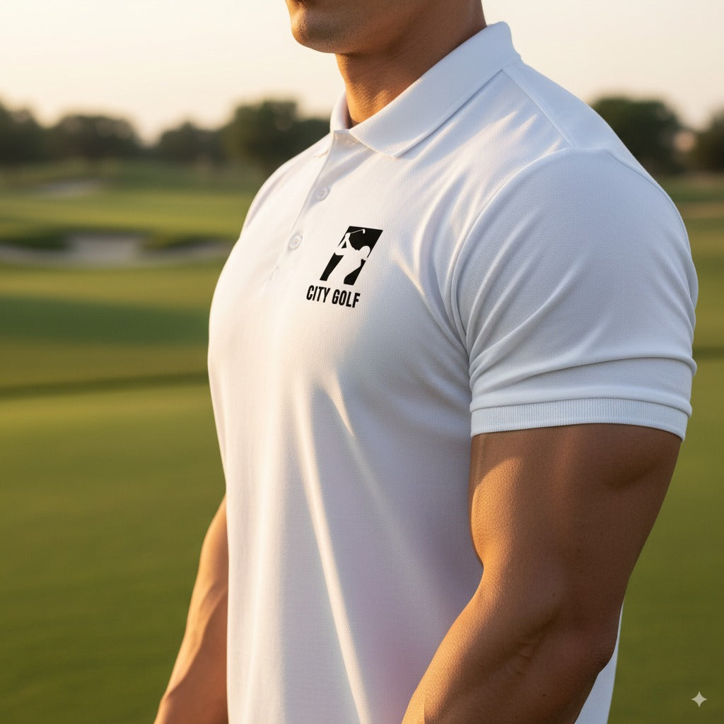 Dri-Fit Shirt White - City Golf