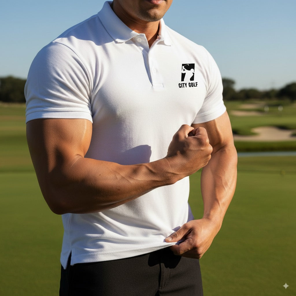 Dri-Fit Shirt White - City Golf