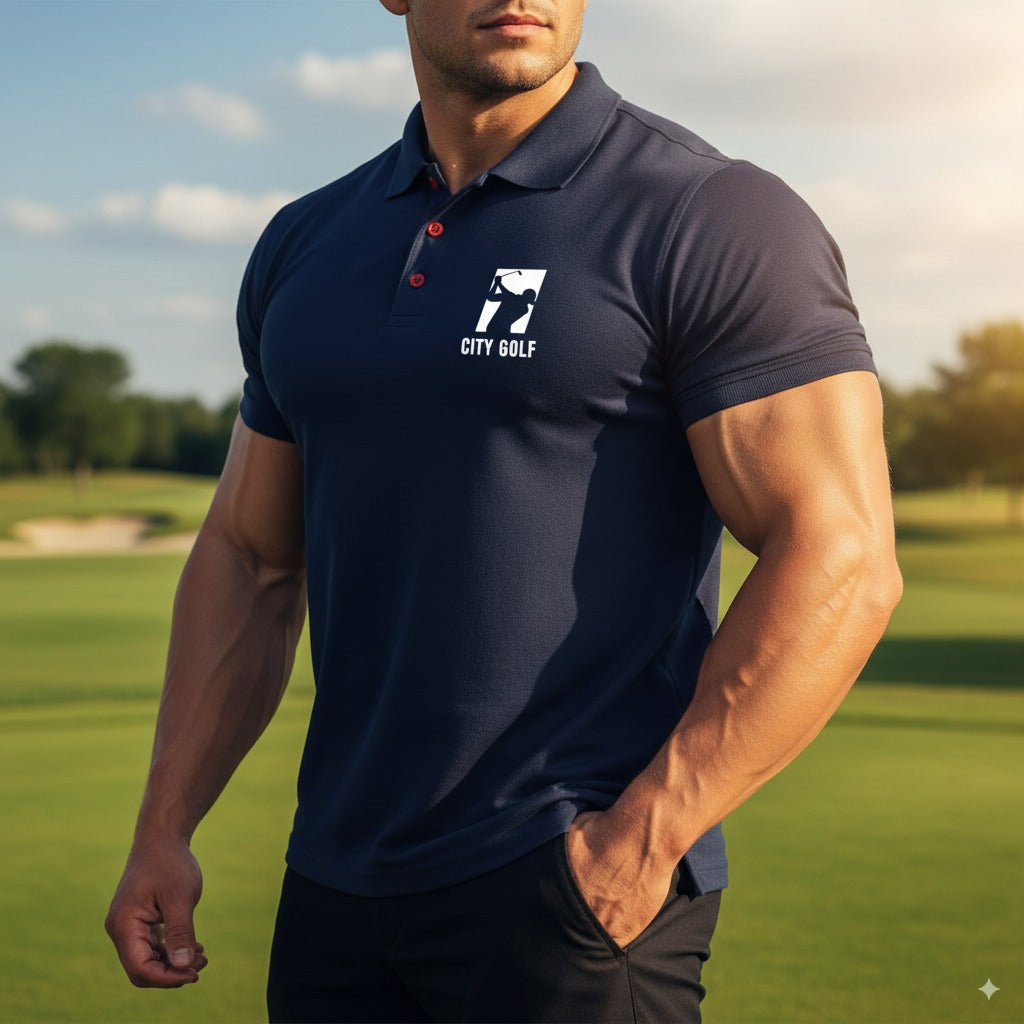 Dri-Fit Shirt Navy Blue - City Golf