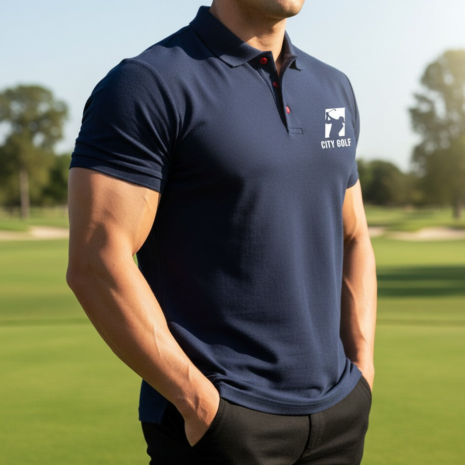 Dri-Fit Shirt Navy Blue - City Golf